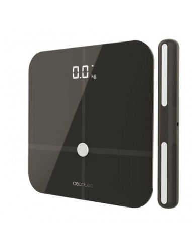 Cecotec Surface Precision 10400 Smart Healthy Vision Dark Grey Báscula de Baño Inteligente