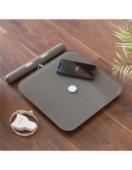 Cecotec Surface Precision 10400 Smart Healthy Vision Dark Grey Báscula de Baño Inteligente