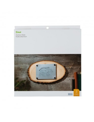 Cricut Hojas de Aluminio 20x20cm 2uds