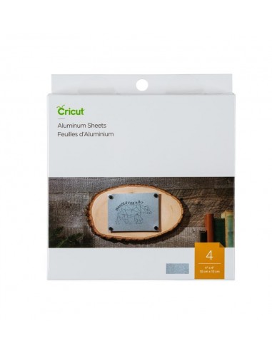 Cricut Hojas de Aluminio 10x10cm 4uds