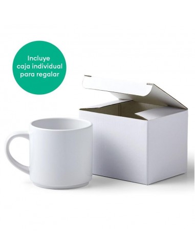 Cricut Pack 4Tazas Apilables 300 ml / 10 onzas Blancas Sublimación Infusible