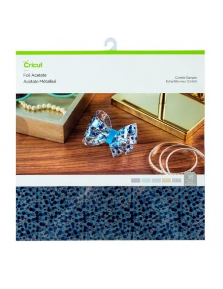 Cricut Confetti Pack de 16 Acetatos Metalizados 30x30cm