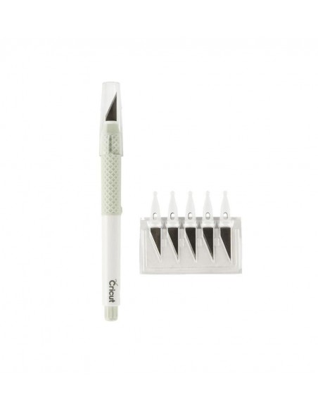 Cricut TrueControl Kit Verde de Cuchillas de Precisión - 5 cuchillas