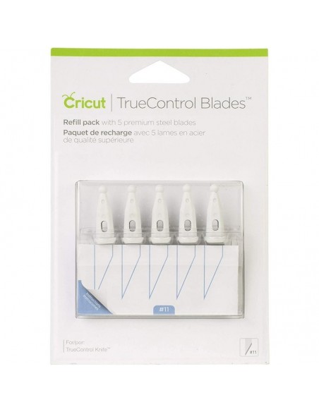 Cricut TrueControl Set de 5 Cuchillas de Repuesto