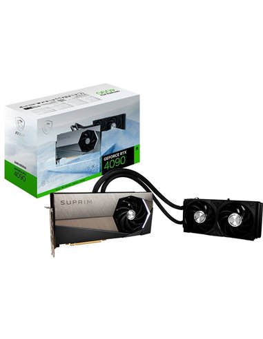 MSI GeForce RTX 4090 SUPRIM Liquid X 24GB GDDR6X Tarjeta Gráfica