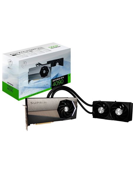 MSI GeForce RTX 4090 SUPRIM Liquid X 24GB GDDR6X Tarjeta Gráfica
