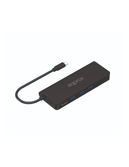 Approx APPC53 Hub USB-C 8 en 1 con HDMI
