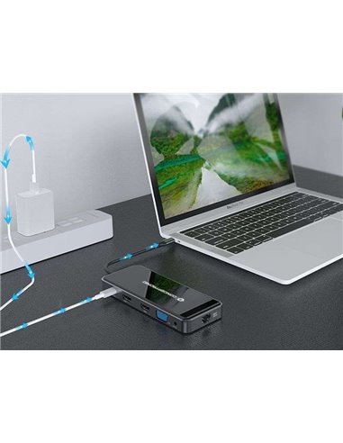 Conceptronic DONN15G Docking Station 12 en 1