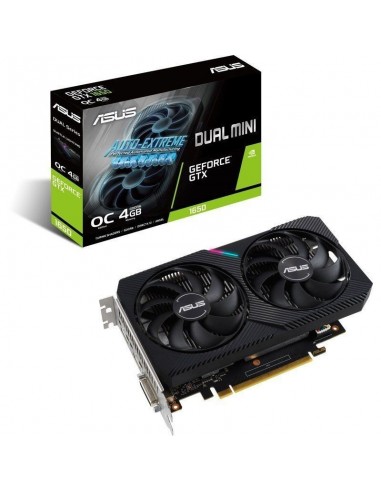 Asus GeForce GTX 1650 Dual Mini OC 4GB GDDR6 Tarjeta Gráfica