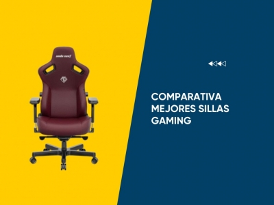 Comparativa de 5 sillas gaming recomendadas
